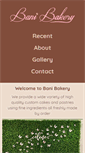 Mobile Screenshot of banibakery.com